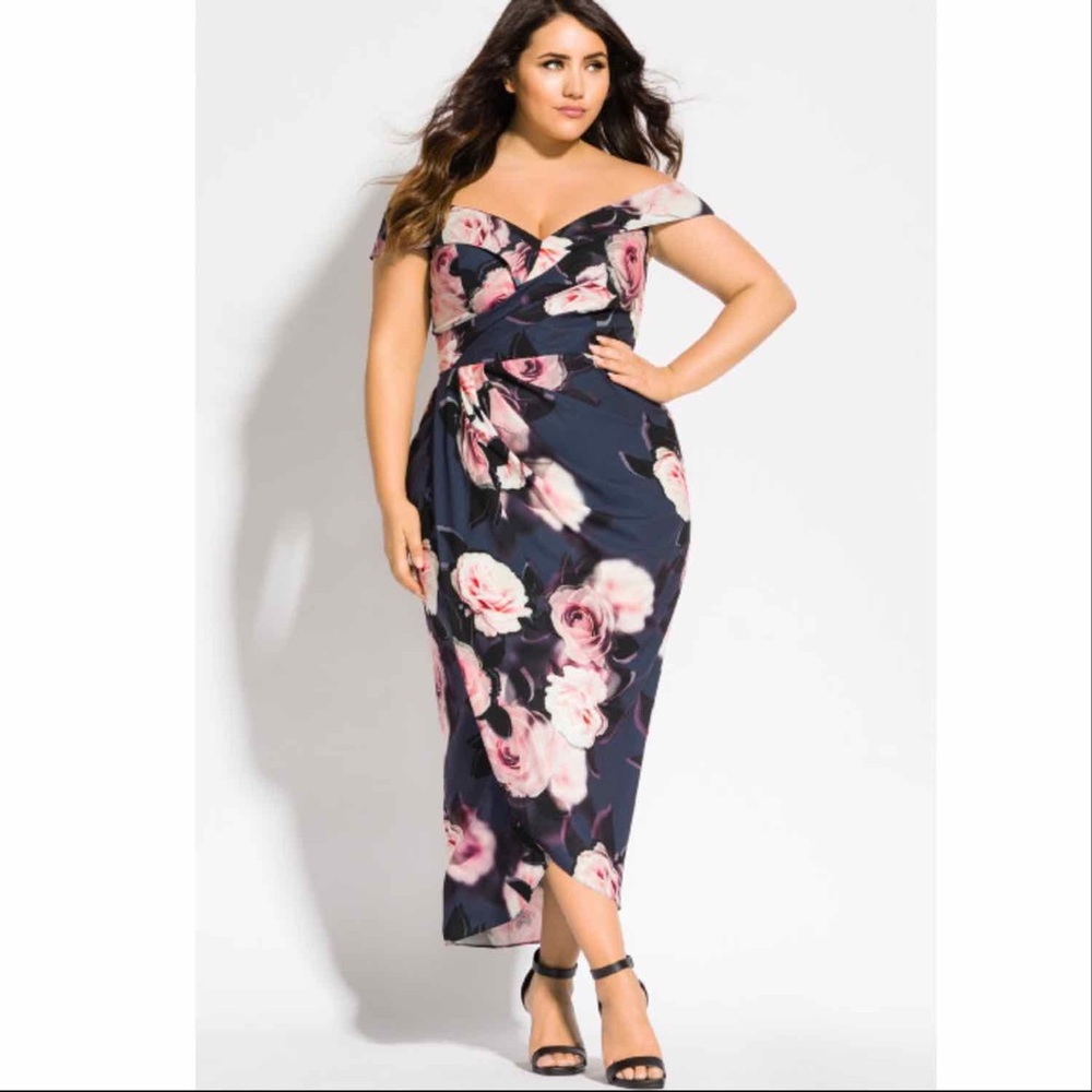 City Chic Sweet Love Dress size 14